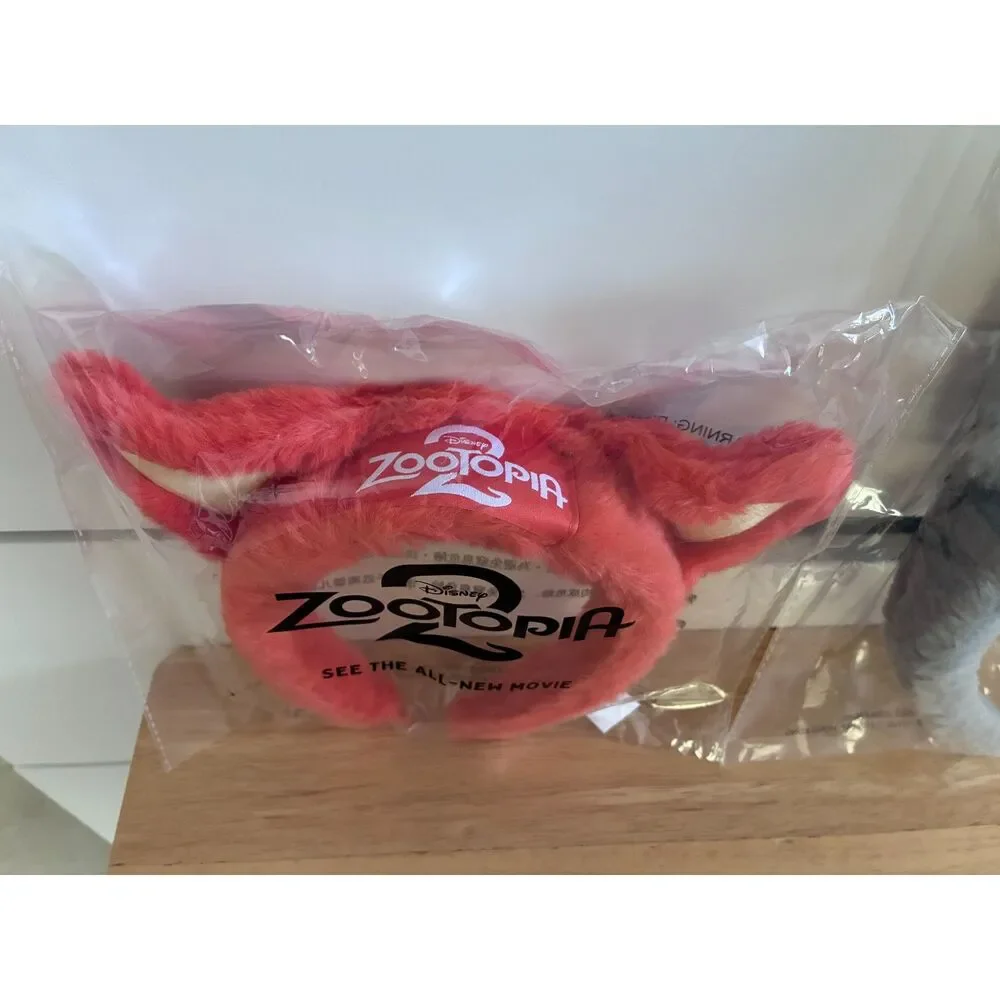 Disney Zootopia 2 Judy Hopps & Nick Wilde Ear Headbands NEW in Packaging!